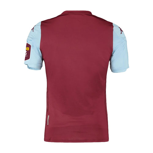 Cheap Aston Villa Home 2019-20 Red&Blue Soccer Jersey Shirt - Click Image to Close